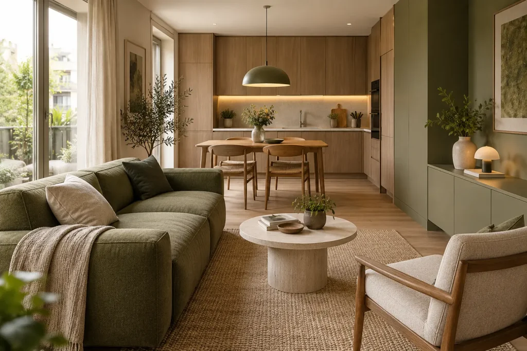 Minh họa — Thiết kế nội thất chung cư 77 m²: chốt nhu cầu trước số phòng